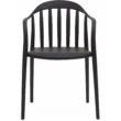 Portio kerti szék, fekete