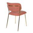 Jolien design szék, rózsaszín