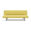 Unfurl ágyazható kanapé, mustár színű