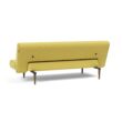 Unfurl ágyazható kanapé, mustár színű