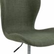 Batilda irodai design szék, zöld szövet
