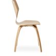 SIT design szék, lakkozott tölgy