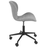 OMG irodai design szék, világosszürke szövet