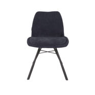 Brent design szék, sötétkék szövet