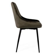 Lex design szék, taupe velúr