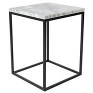 Marble Power lerakóasztal, fehér márvány