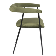 Haily design szék, sötétzöld