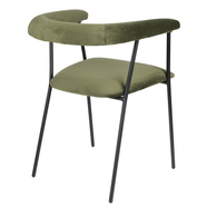 Haily design szék, sötétzöld