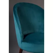 Barbara design szék, petrol