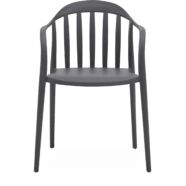 Portio kerti szék, sötétszürke, kifutó szín!