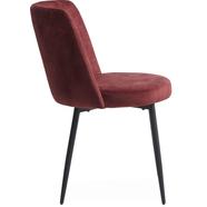 Bray design szék, borvörös velúr