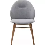 Ashton design szék, világosszürke szövet
