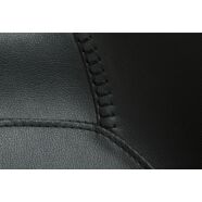 Hype design szék, fekete textilbőr
