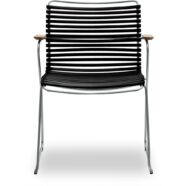 Click kerti szék, fekete