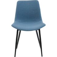 Carolina design szék, kék szövet, KIFUTÓ!