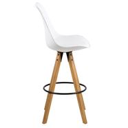 Dima design bárszék, fehér műanyag