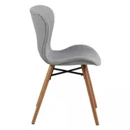 Batilda design szék, szürke szövet