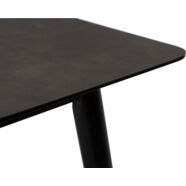 Passo bővíthető étkezőasztal, sötétszürke kerámia, 200 cm