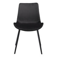 Hype design szék, fekete bársony, KIFUTÓ!