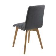 Arosa design szék, antracit szövet