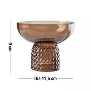 Nomi váza, H9 cm, taupe