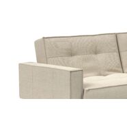Splitback karfás ágyazható kanapé, 586, bézs szövet