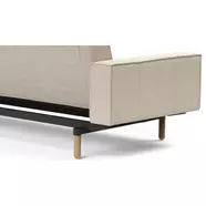 Splitback karfás ágyazható kanapé, 586, bézs szövet