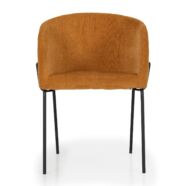 Bud design karfás szék, rozsdavörös
