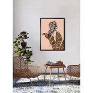 Woman with leaves II. kép, 53x73 cm