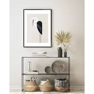 Stork in the Zen style kép, 53x73 cm