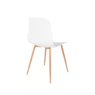 Leon design szék, fehér