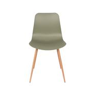 Leon design étkezőszék, zöld