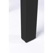 Vondel kerti pad, fekete, 129,5x45 cm