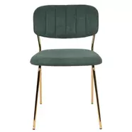 Jolien design szék, sötétzöld
