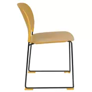 Stacks design szék, okkersárga