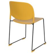 Stacks design szék, okkersárga