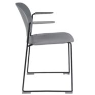 Stacks design karfás szék, szürke