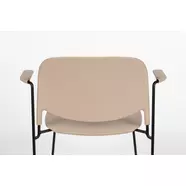 Stacks design karfás szék, világosbarna
