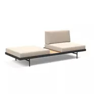 Puri ágyazható kanapé tölgy asztallal, 584, natúr szövet
