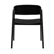Westlake design szék, fekete bükkfa