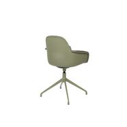 Albert Kuip karfás design forgószék, khaki