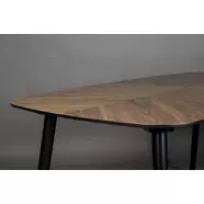 Clover étkezőasztal, dió, 165x90cm