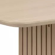Christo étkezőasztal, fehérített, olajozott tölgy