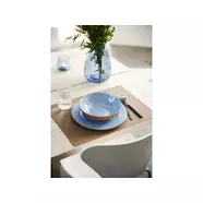 BITZ Wood lapos tányér, D27cm, kék