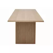 Landholm bővíthető étkezőasztal, lakkozott tölgy, 180 cm