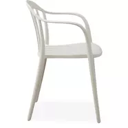 Portio kerti szék, törtfehér