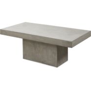 Yard kerti kisasztal, 120 x 60 cm, cement