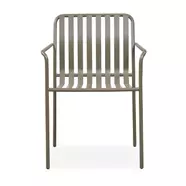 Kaya kerti szék, fém, taupe