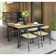 Durano bővíthető kerti asztal, polywood, 180 x 100 cm