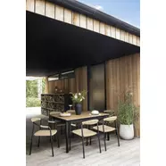 Durano bővíthető kerti asztal, polywood, 140 x 90 cm